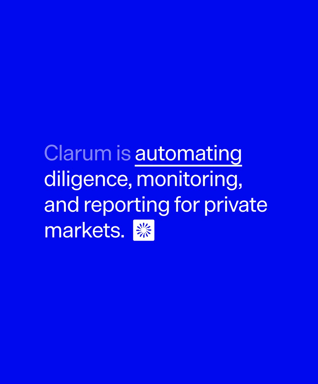 Clarum (YC W24)